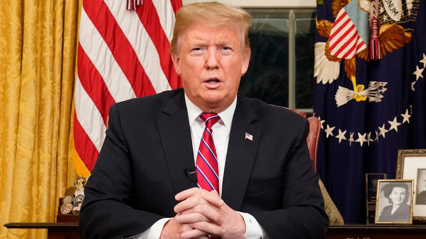 Trump speech: President makes case for border wall amid shutdown