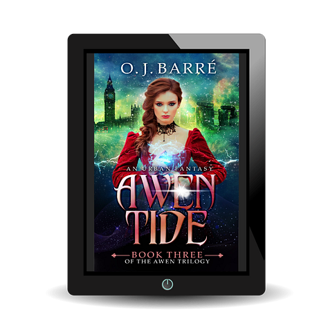book covers for the Awen Prequels and Awen Trilogy