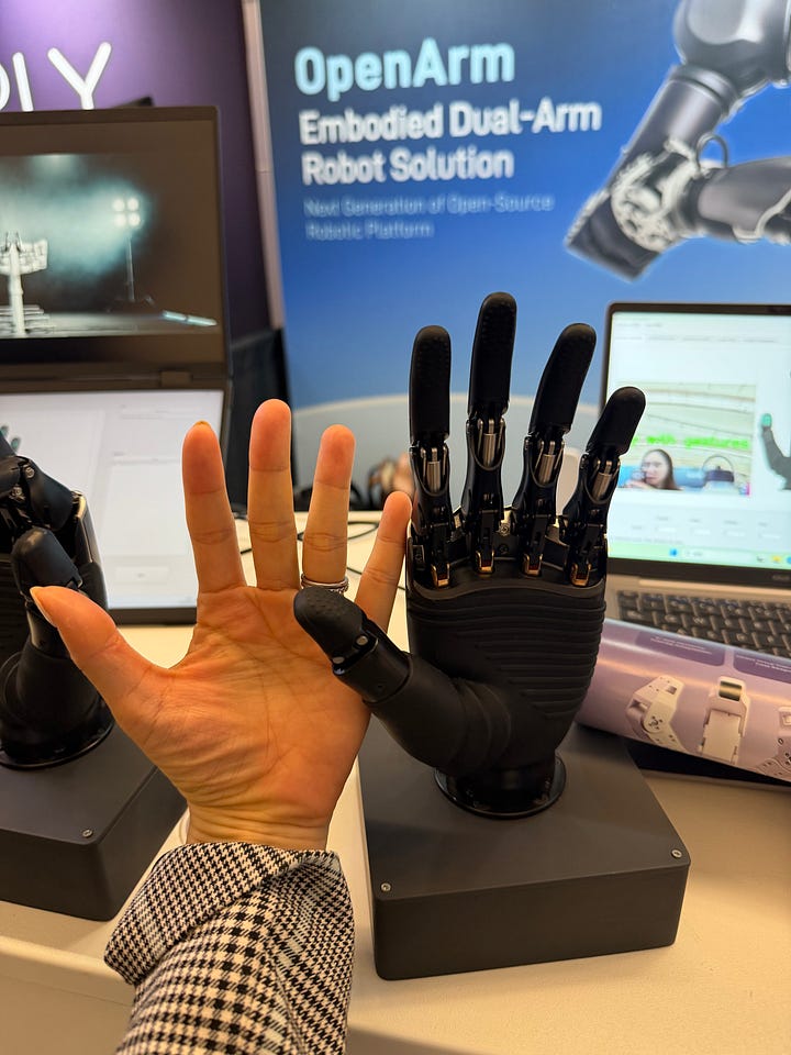(From top left) Humanoid losing their legs, many hands on the floor, actuators, cancer fighting micro robots at IROS