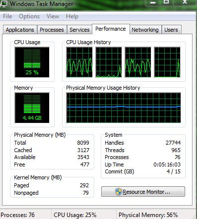 performance before refersh the desktop performance before refersh the desktop