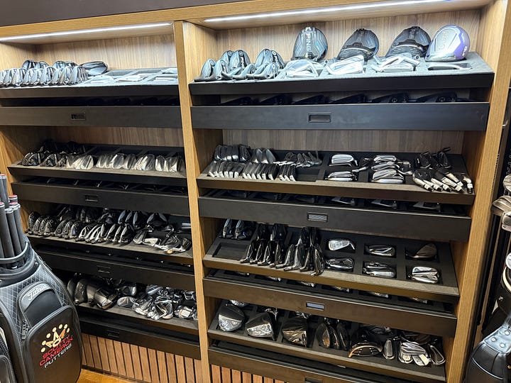 Multi-manufacturers for clubs and shafts