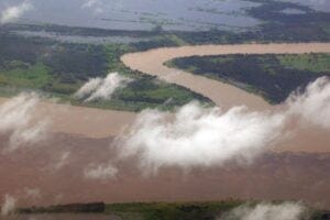 The Amazon, Earth’s largest river, transporting weathering solutes from the Andes to the Atlantic Ocean in Brazil. Credit: J. Gaillardet, Institut de Physique du Globe de Paris. All Rights Reserved.