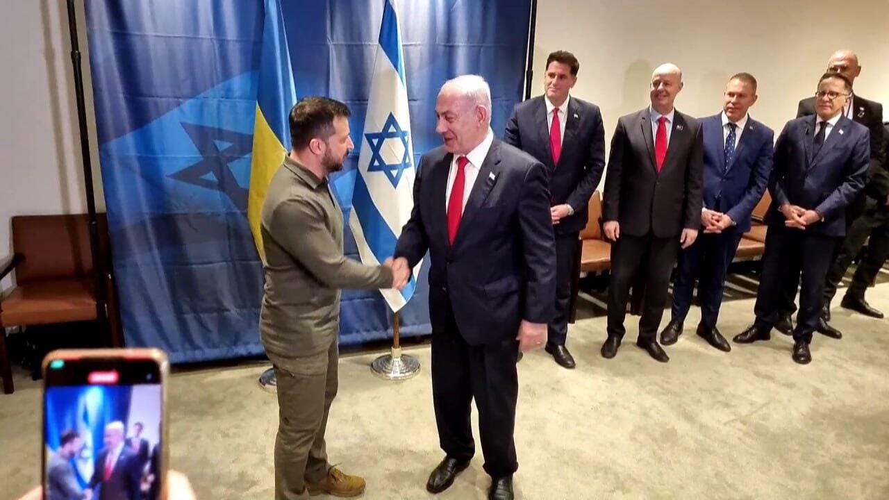 Zelensky meets Netanyahu at UN: 'I expect a lot from Israel'