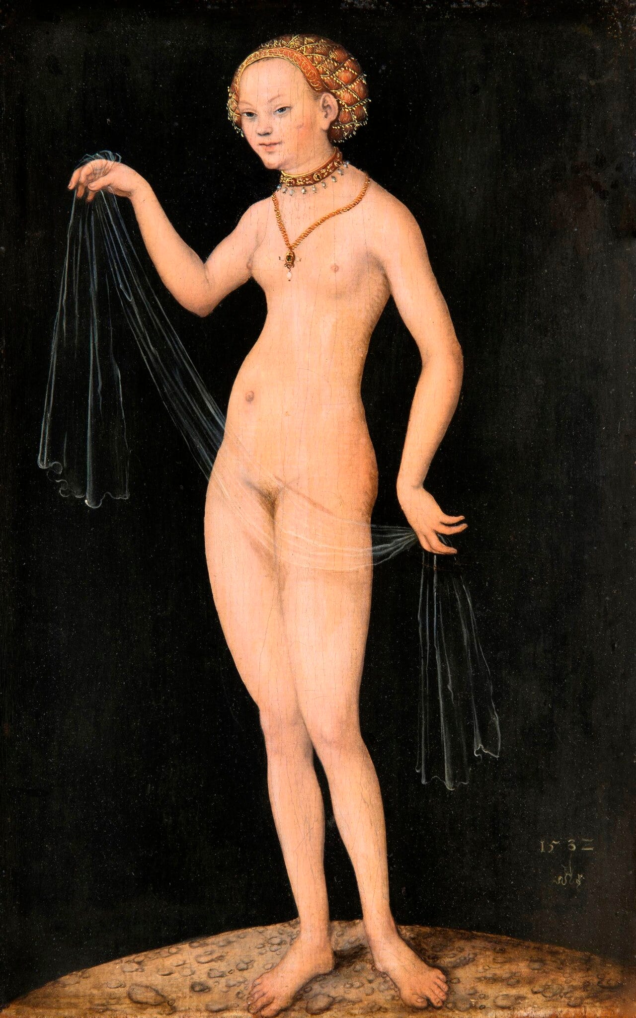 Lucas Cranach the Elder, Venus, 1532 Lucas Cranach the Elder, Venus, 1532