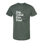 Drip Trickle Flow Flood