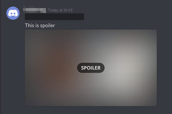 Discord Spoiler Tag | rmrk*st | Remarkist Magazine