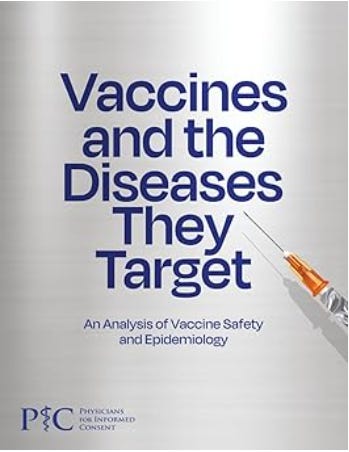 CALL TO ACTION — Physicians for Informed Consent (PIC): Silver Booklet Vaccine Book Sent to Trump, Vance, and All of Congress! Ask your Representatives whether they received and will read it
