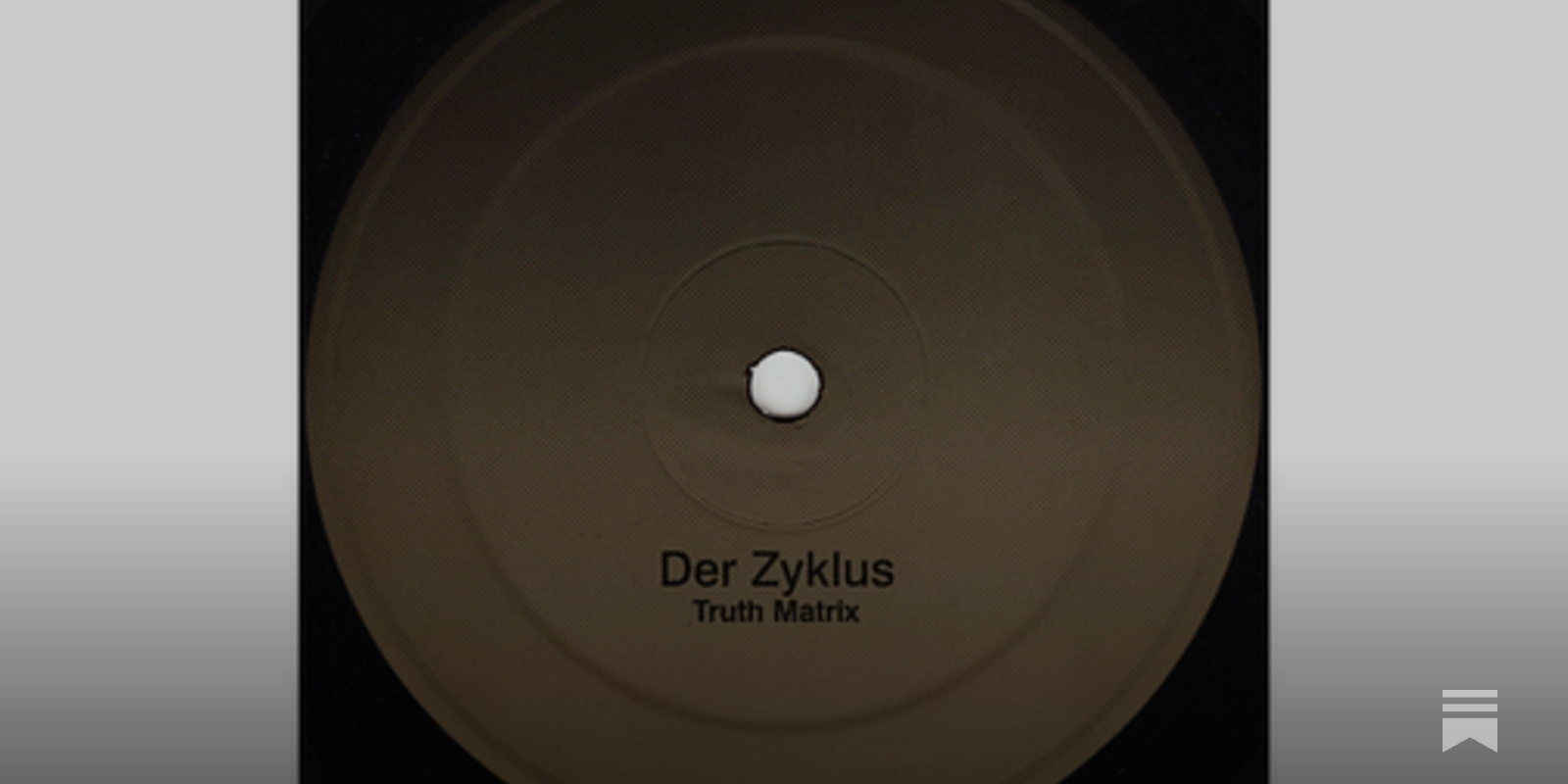 Der Zyklus – Truth Matrix - by Shawn Reynaldo - First Floor