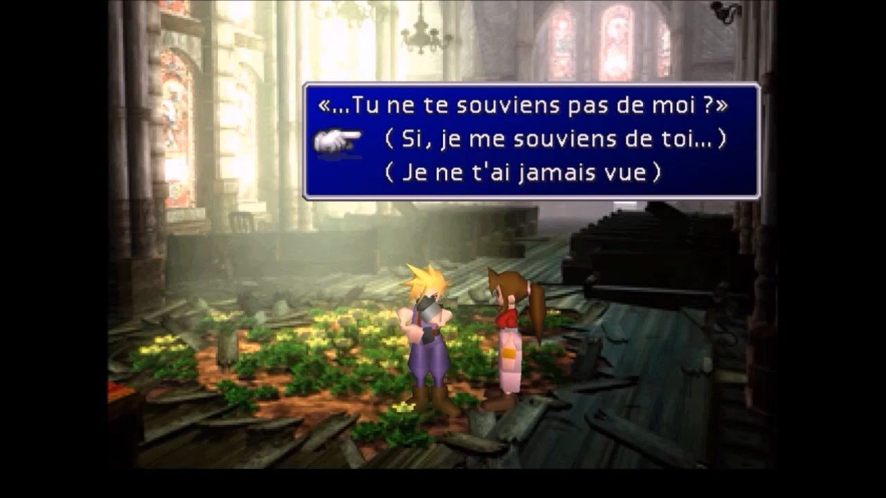 Final Fantasy VII - French Retranslation (Néo-Midgar) (Europe) PSX ISO -  CDRomance