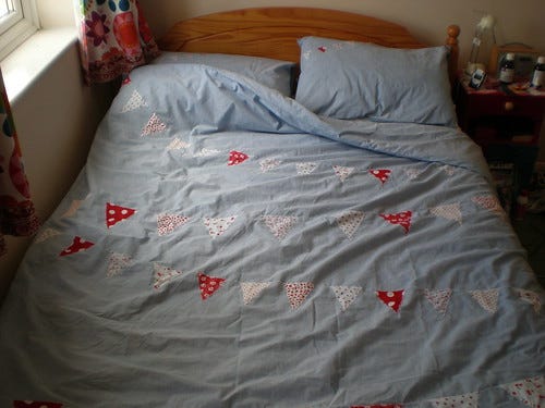Bunting Duvet Cover
