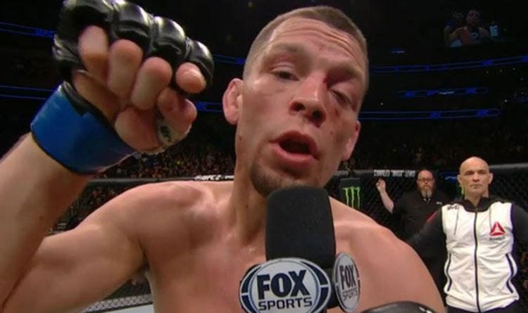 Conor McGregor, you're taking everything I worked for motherf****r! - Nate Diaz | UFC | Sport | Express.co.uk Conor McGregor, you're taking everything I worked for motherf****r! - Nate Diaz | UFC | Sport | Express.co.uk
