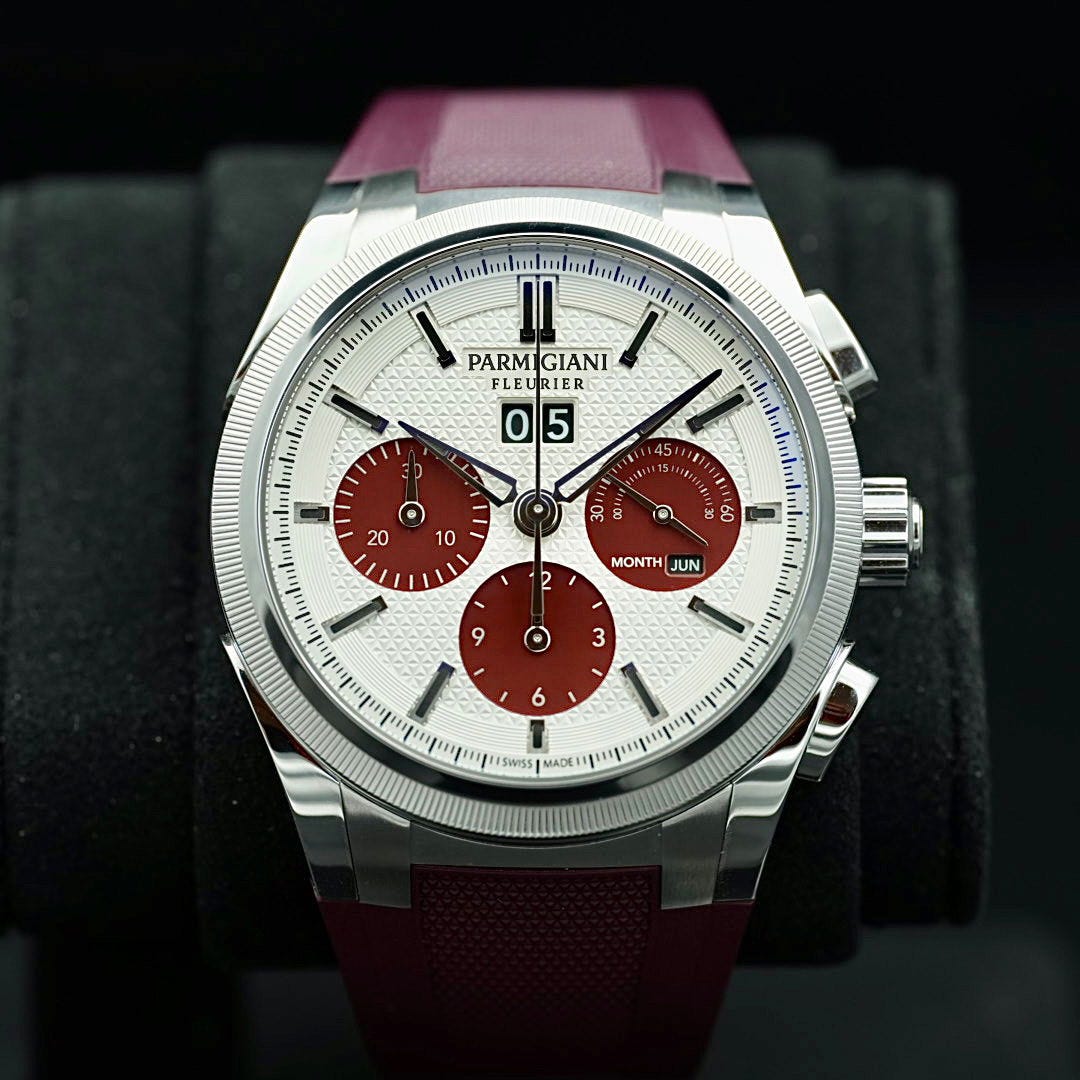 2026 Parmigiani Fleurier Tonda GT Chronograph / Granata / Rubber PFC906-1020002-400181 Listing Image 1 2026 Parmigiani Fleurier Tonda GT Chronograph / Granata / Rubber PFC906-1020002-400181 Listing Image 1