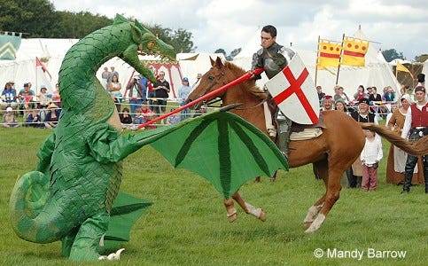 St George and the Dragon Story