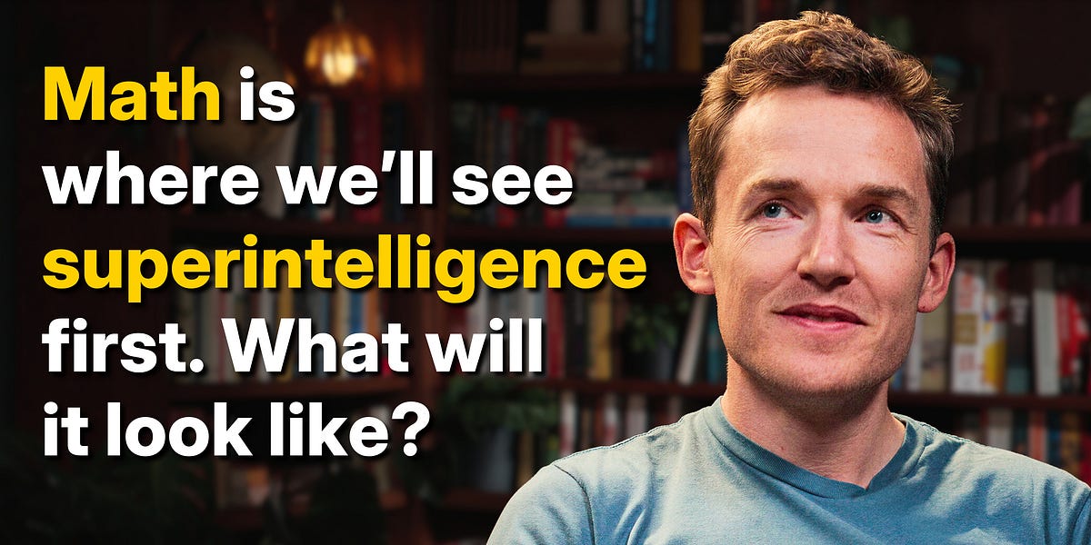 Grant Sanderson discusses AI and math on podcast