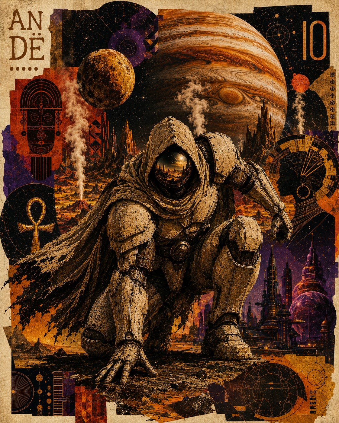 Photo by Escritor Tiago (Nagossaim) on July 23, 2026. May be an illustration of text that says 'AN DE 10'.