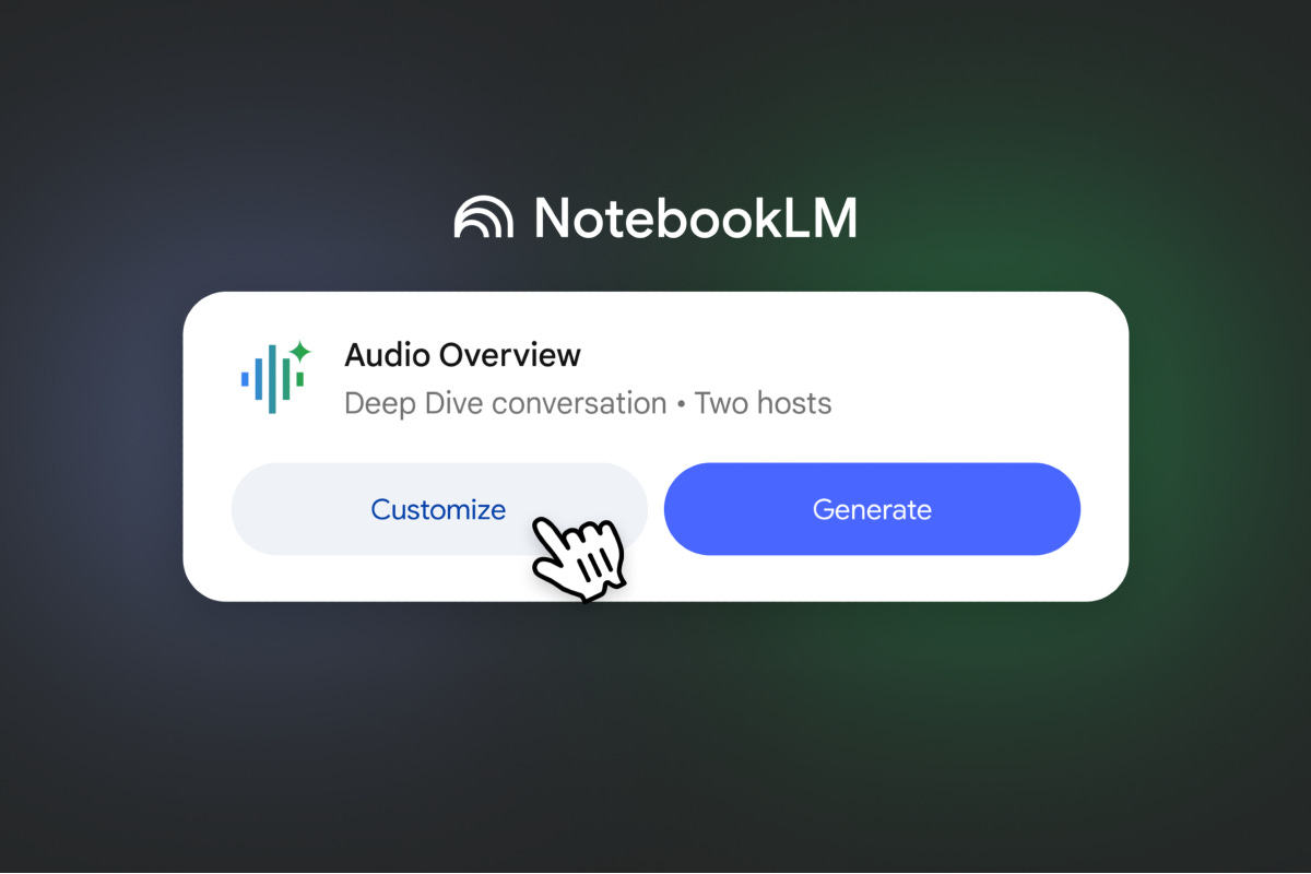 Google's NotebookLM now lets you guide AI-generated audio conversations,  launches business pilot | TechCrunch