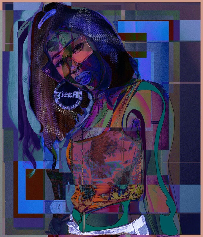 Amani Lewis | HELLOOOOOOO... Ms. Kam, 2021 (2021) | Artsy