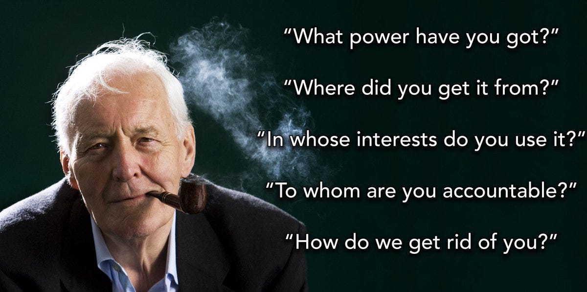Five Questions Of Power