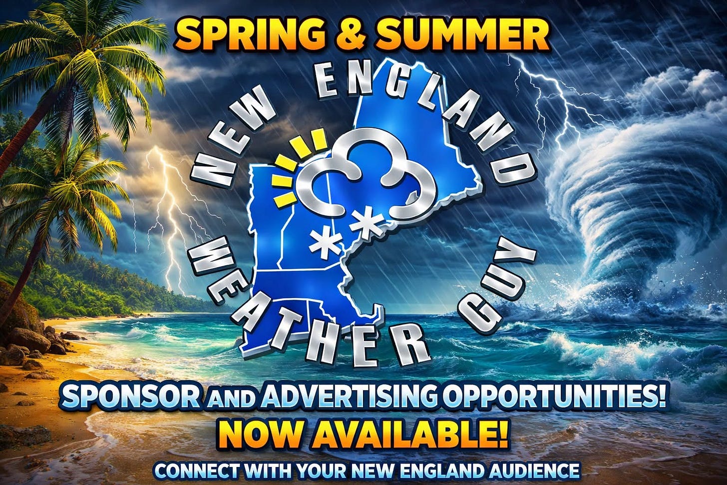May be a graphic of text that says 'SPRING & SUMMER NEW 渋 ENKAAIO NG E 米米 መስለሥት። R PU U SPONSOR AND ADVERTISING OPPORTUNITIES! NOW AVAILABLE! CONNECT WITH YOUR NEW ENGLAND AUDIENCE'
