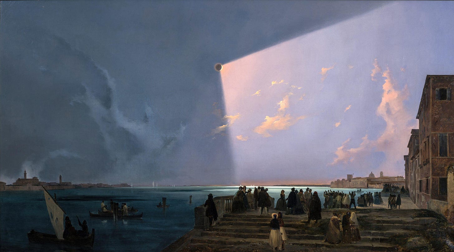 r/museum - Ippolito Caffi - The Eclipse of the Sun in Venice, July 6, 1842 (1800s) r/museum - Ippolito Caffi - The Eclipse of the Sun in Venice, July 6, 1842 (1800s)