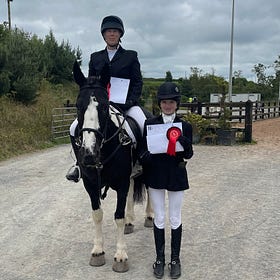 Glorious day for Ardnacashel dressage
