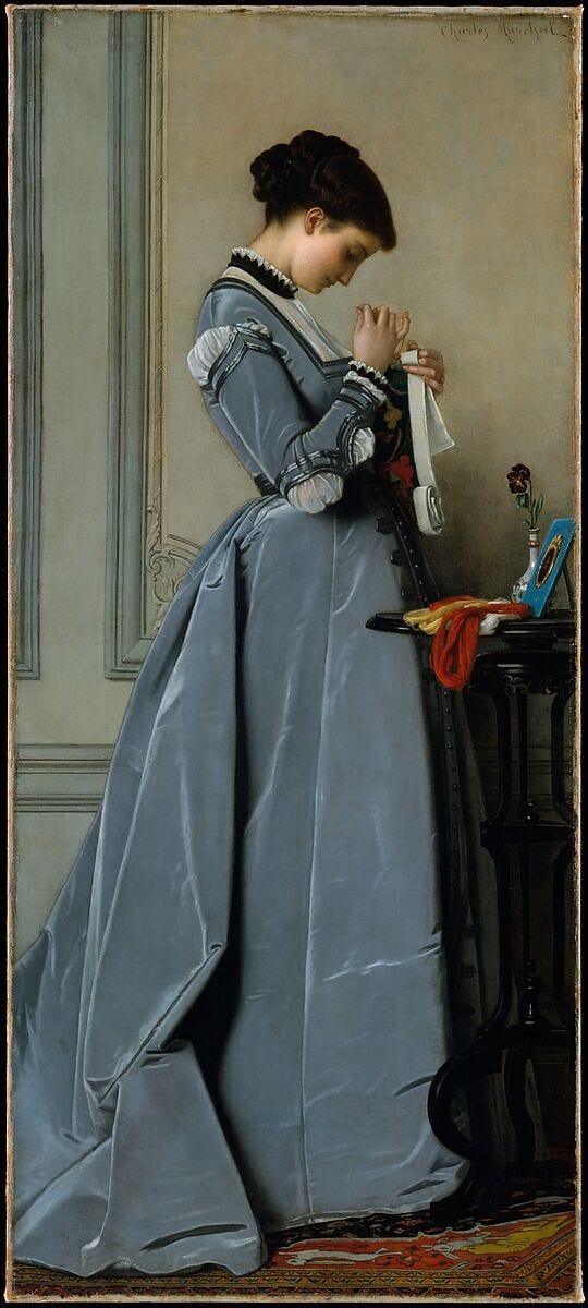 Penelope, Charles-François Marchal (French, Paris 1825–1877 Paris), Oil on canvas
