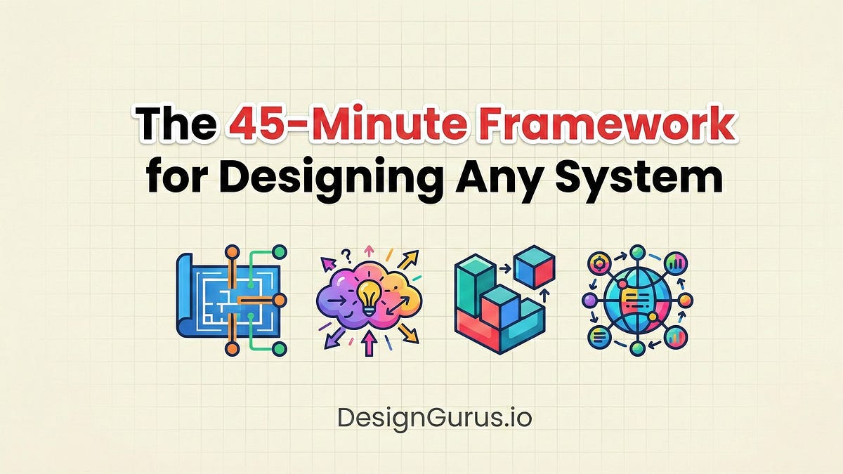 The 45-Minute System Design Interview Guide: A Step-by-Step Framework