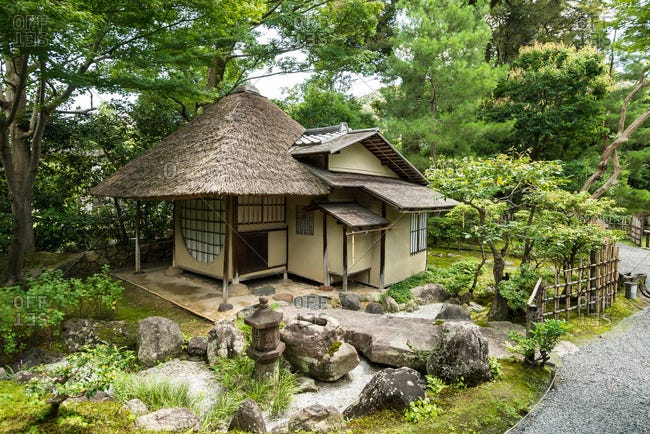 Ihoan, a teahouse in Kodaiji temple | Stock Images Page | Everypixel