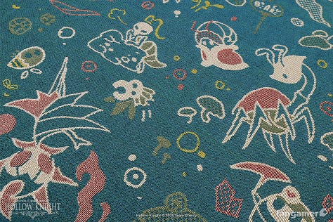 Hollow Knight - Cozy Critters Throw Blanket