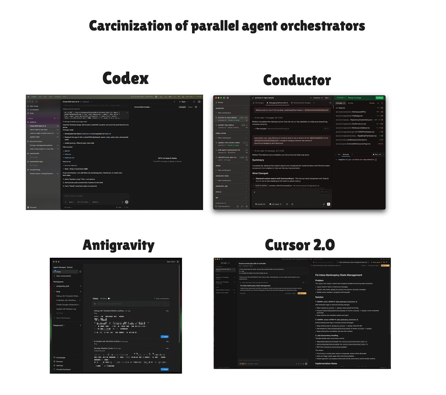 OpenAI Codex App: death of the VSCode fork, multitasking worktrees ...