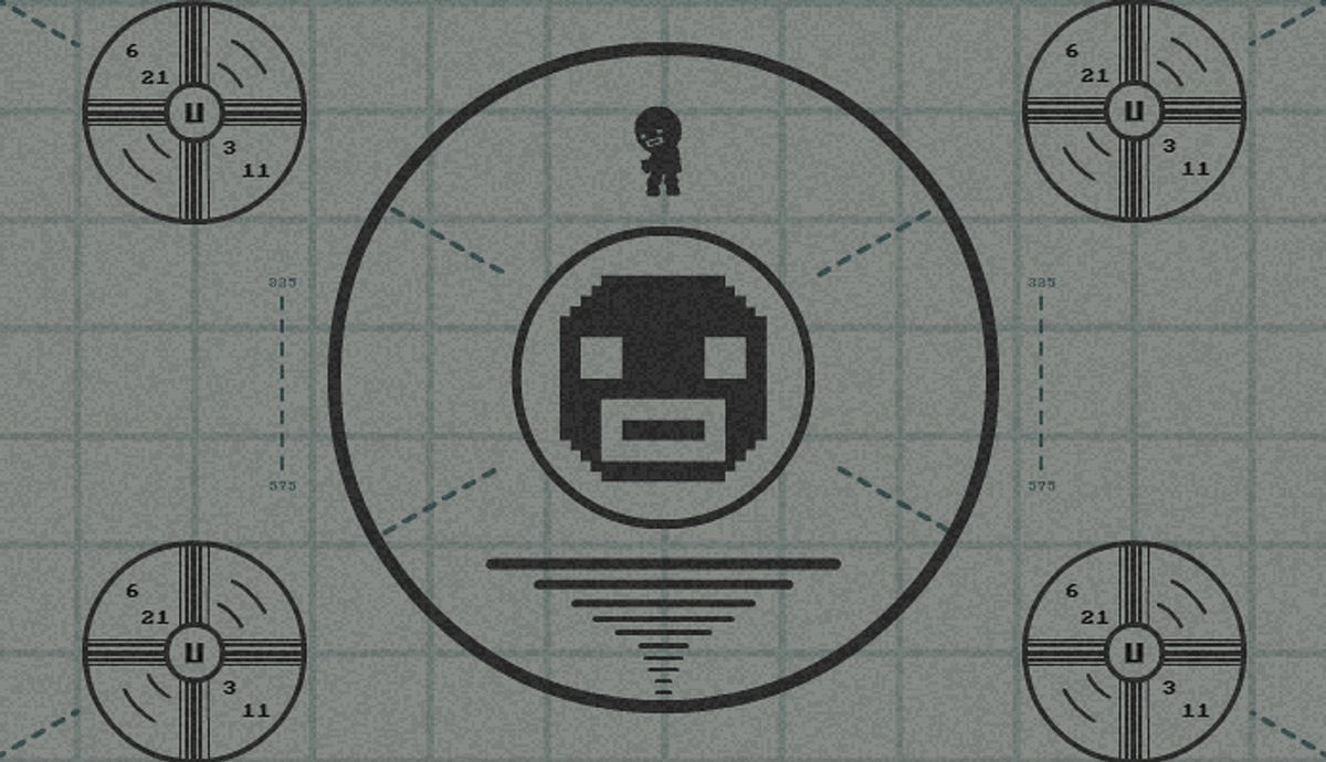 A strange monochrome poster depicting the protagonist of Time Fcuk
