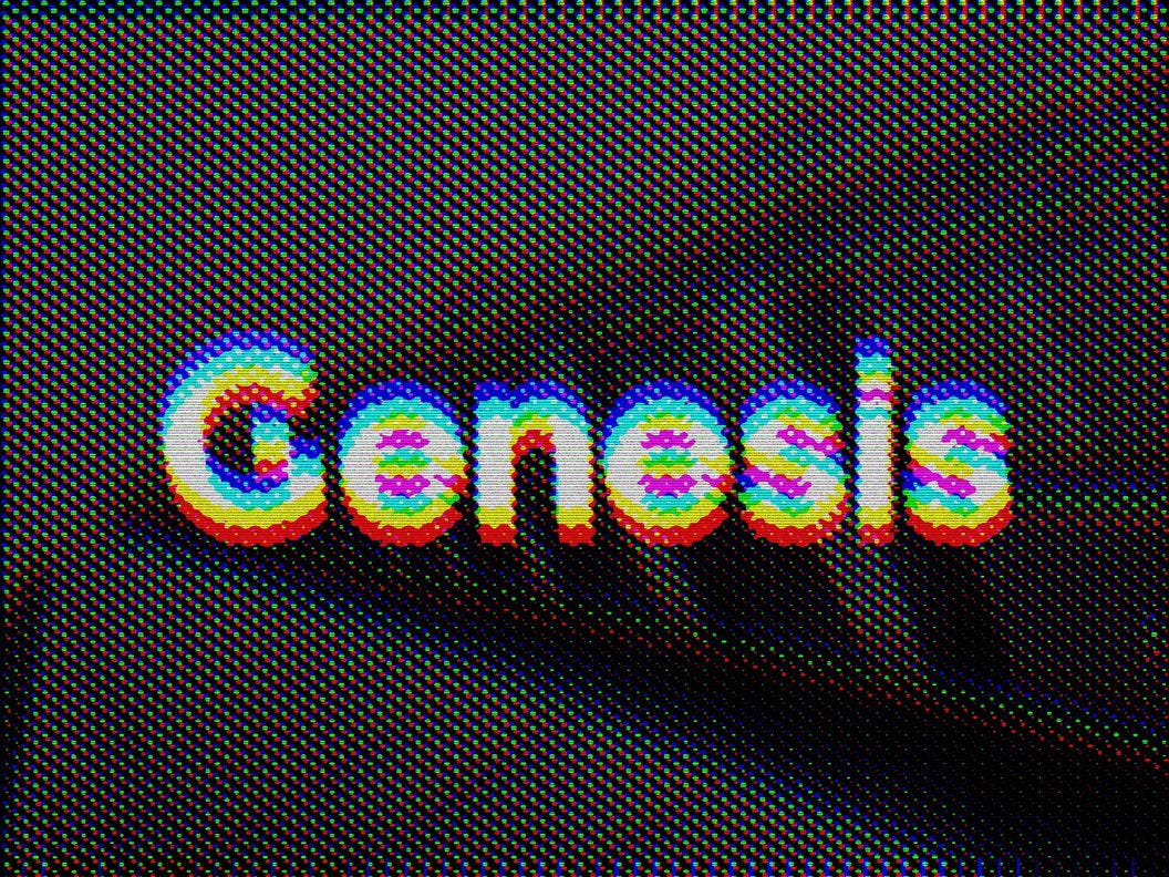 CDCROP: GENESIS Logo Photomosh (Genesis Trading, Modified by CoinDesk)