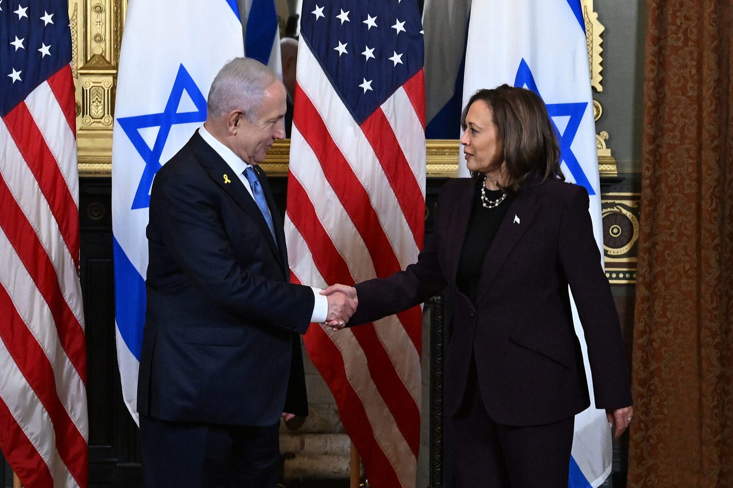 VP Harris meets with Netanyahu to discuss Israel-Hamas war in Gaza •  Michigan Advance