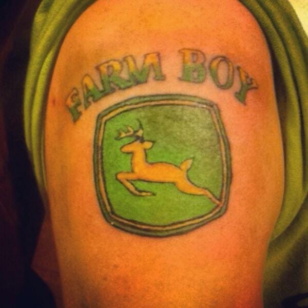 John Deere Tattoos - elegant arts tattoo