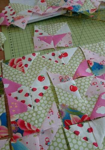 Sewing Swap big item in progress Sewing Swap big item in progress