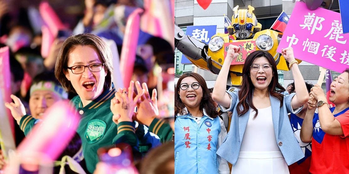 Two Powerful Women Head Differing Taiwan Political Movements