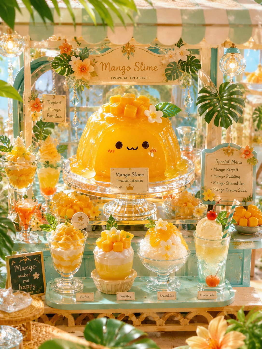 Substackで流行中!?】かわいい？おいしそう？涼しげマンゴースライム