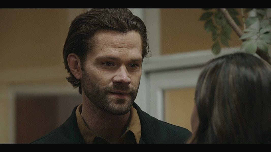 Cordell Walker realizing he's in love with Geri, Jared Padalecki love eyes. Cordell Walker realizing he's in love with Geri, Jared Padalecki love eyes.