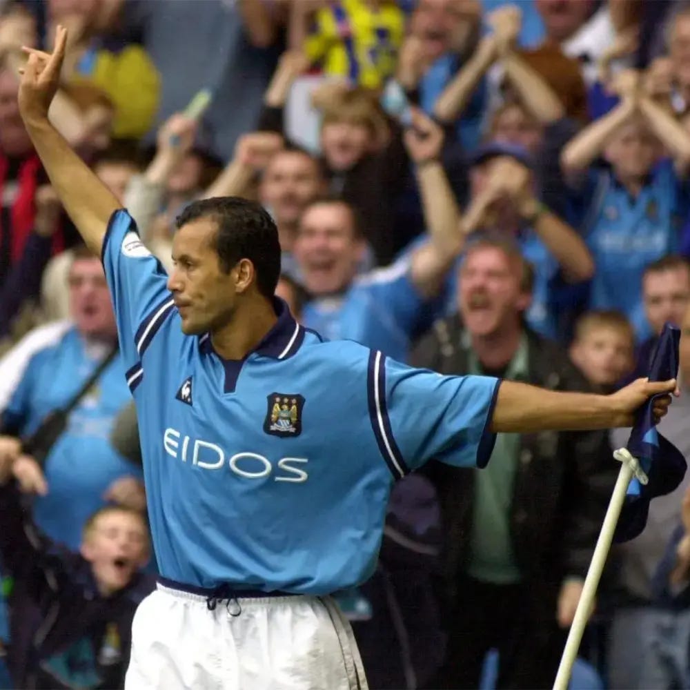 Manchester City 2001-02 Retro Football Shirt | Vintage Football Club ®