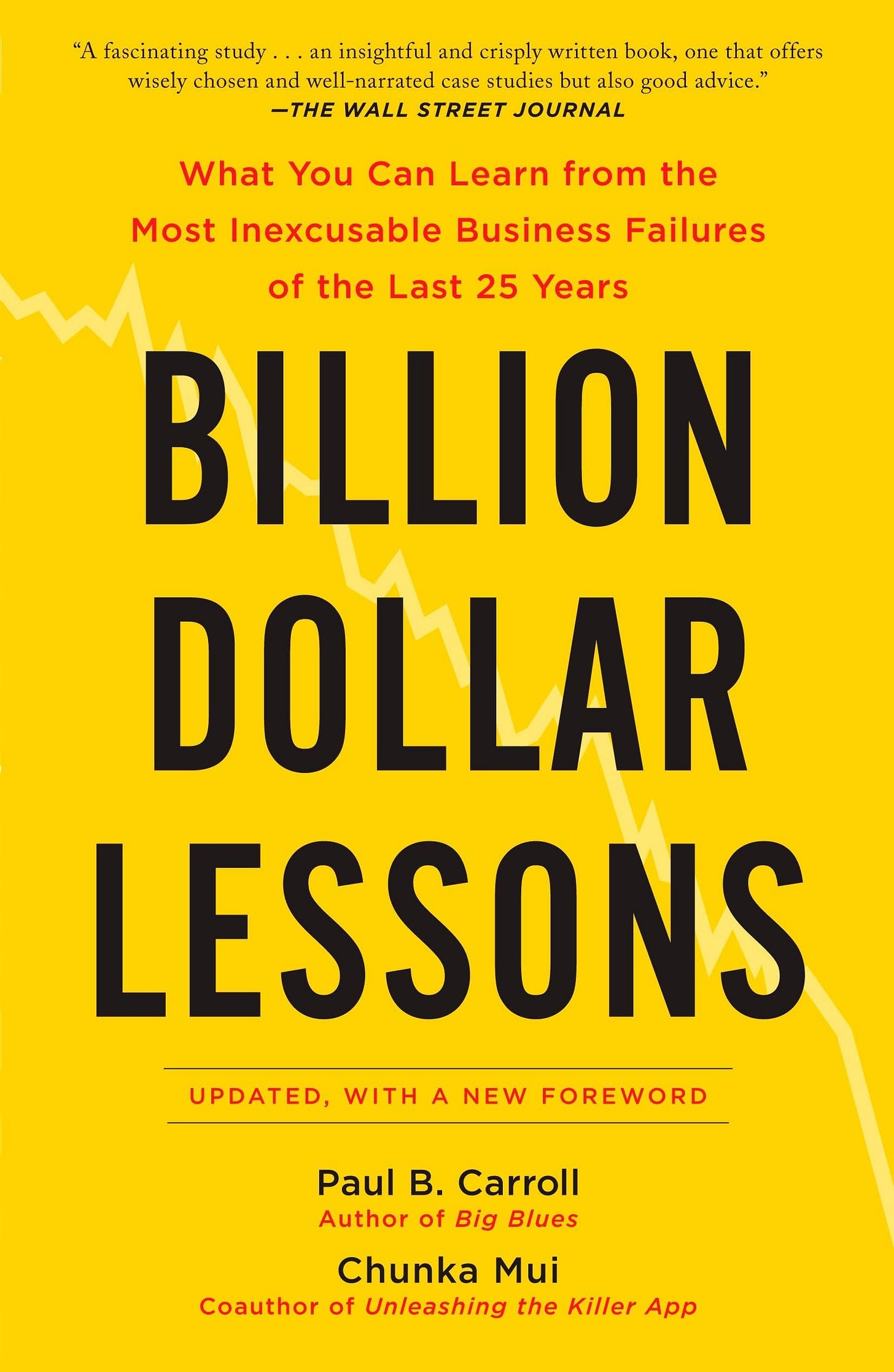 Amazon.com: Billion Dollar Lessons: What You Can Learn from the Most ...