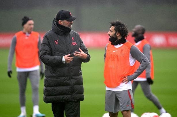 Jurgen Klopp 'discussed' replacing Mohamed Salah with Man Utd flop Antony  at Liverpool - Liverpool.com