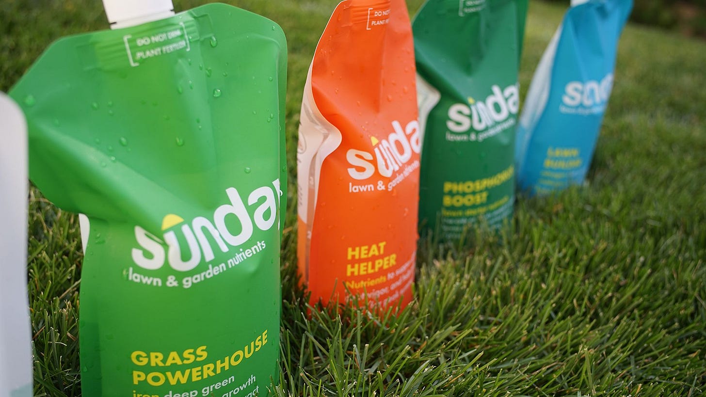 Eco-friendly lawn startup Sunday closes $25M from S2G