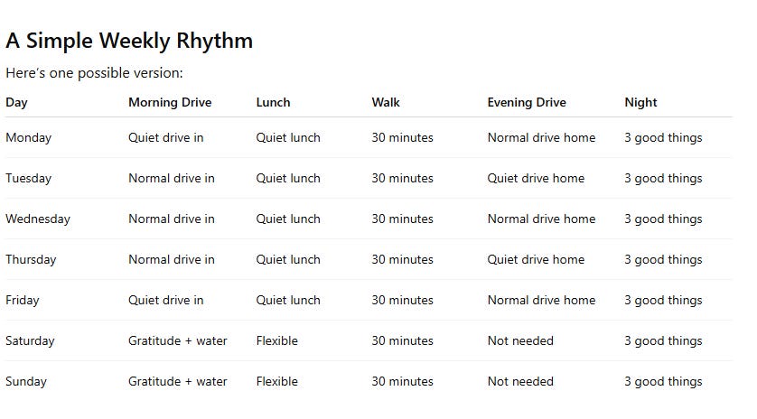 The Slow Happiness Daily System