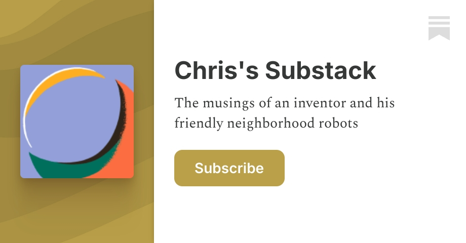 Chris's Substack | Substack