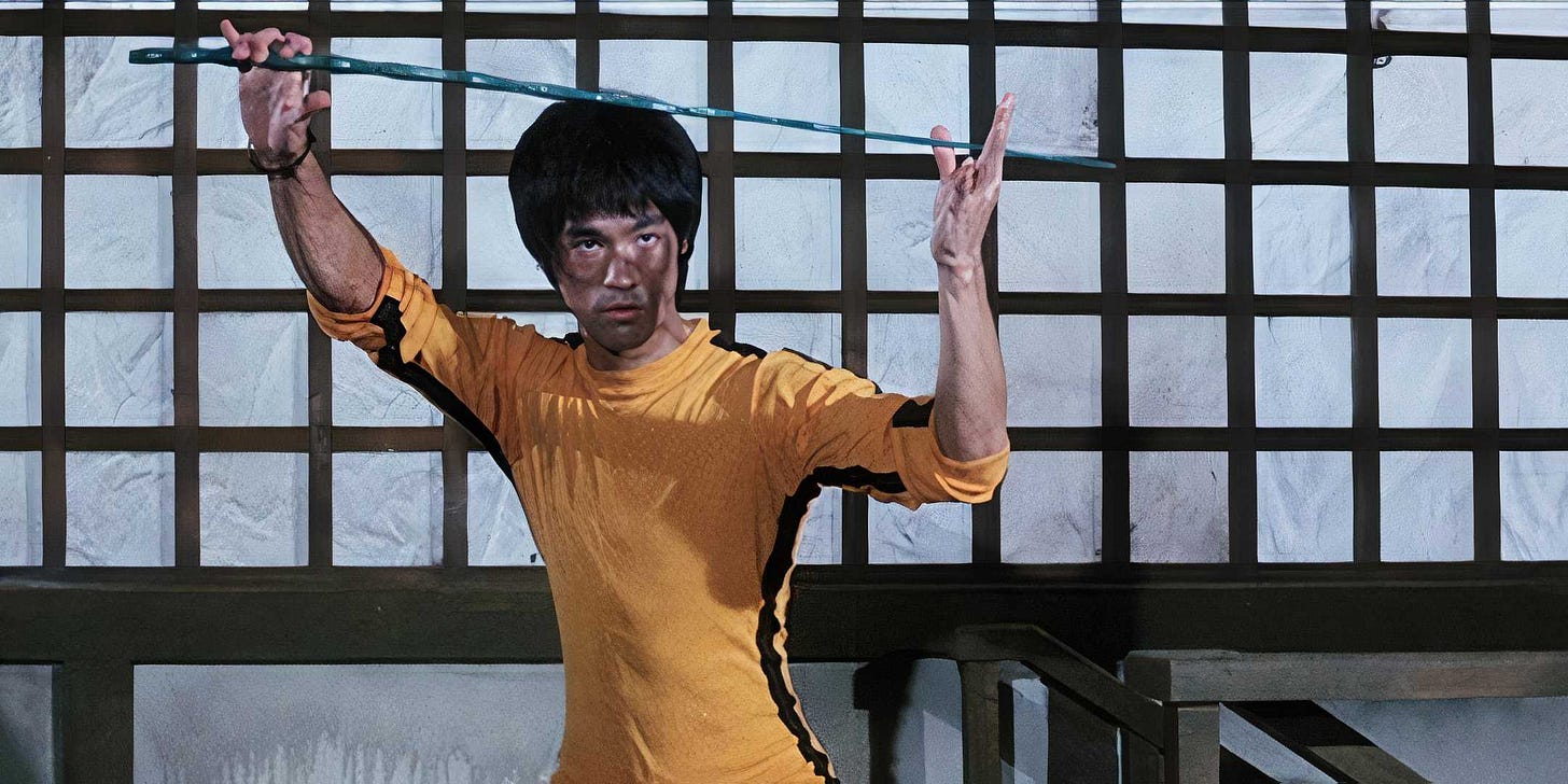 Enter The Dragon Fans Must Watch The Unfinished Martial Arts Movie That  Made Bruce Lee's Yellow Jumpsuit Iconic