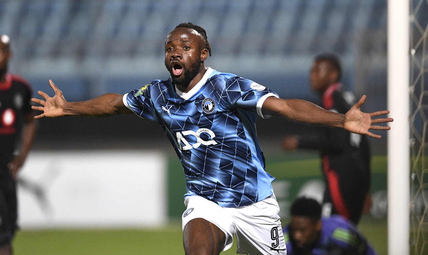 Late Mayele heroics send Pyramids into historic first final after five-goal  thriller