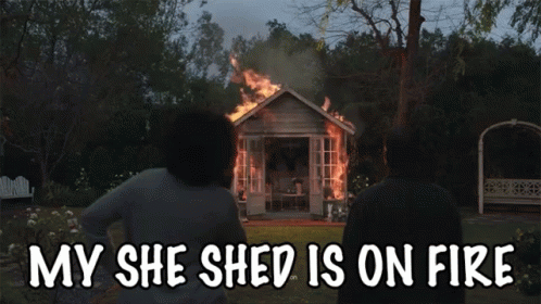 She Shed State Farm GIF - She Shed State Farm - Discover & Share GIFs