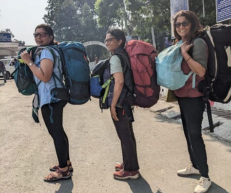 A gallery of images featuring our many women travellers and explorers.