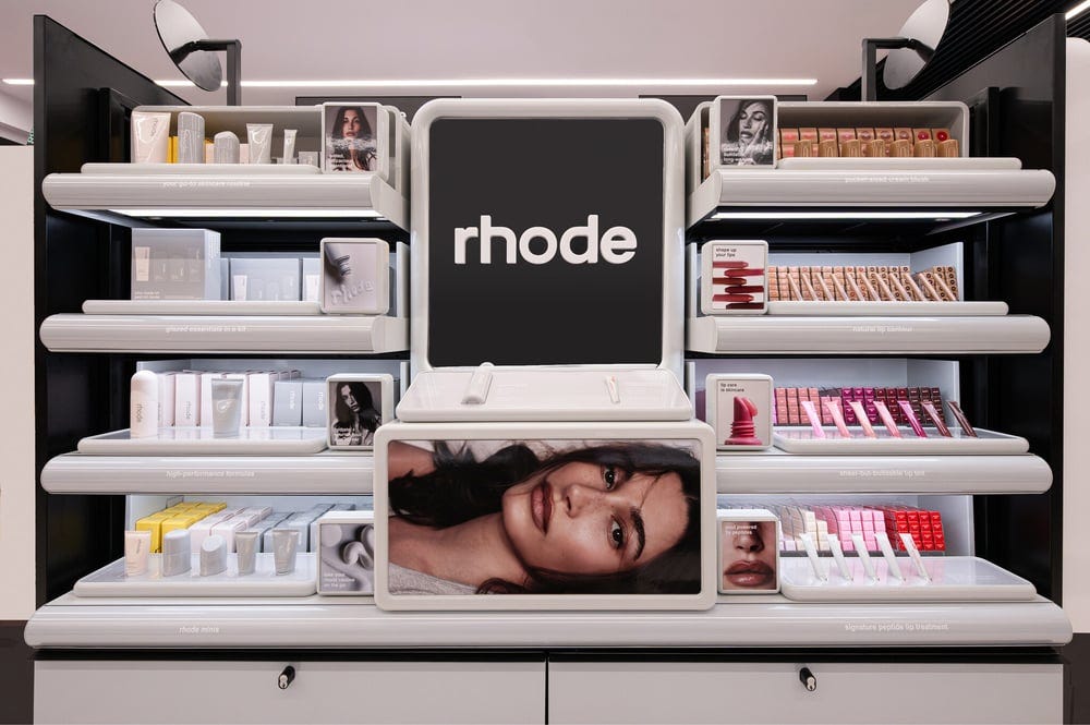 Hailey Bieber’s Rhode debuts at Sephora.