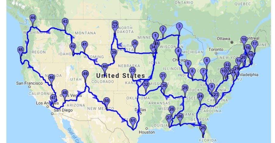 Ultimate Quirky Road Trip